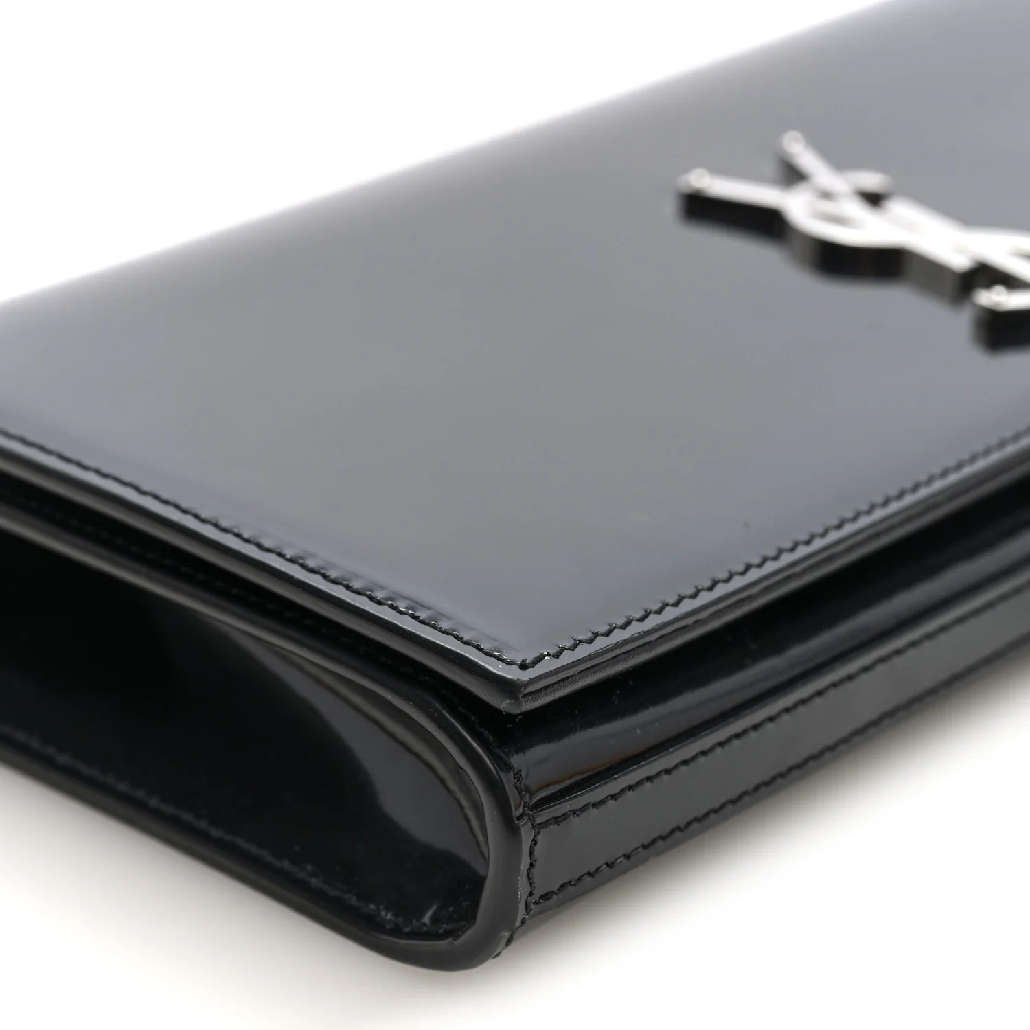 Patent Cassandre Tassel Clutch Black