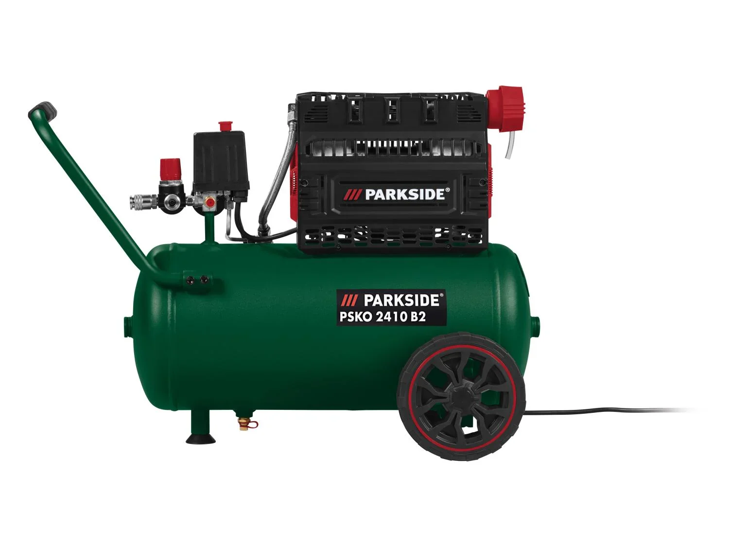 PARKSIDE Compresseur silencieux PSKO 2410 B2, 24 L