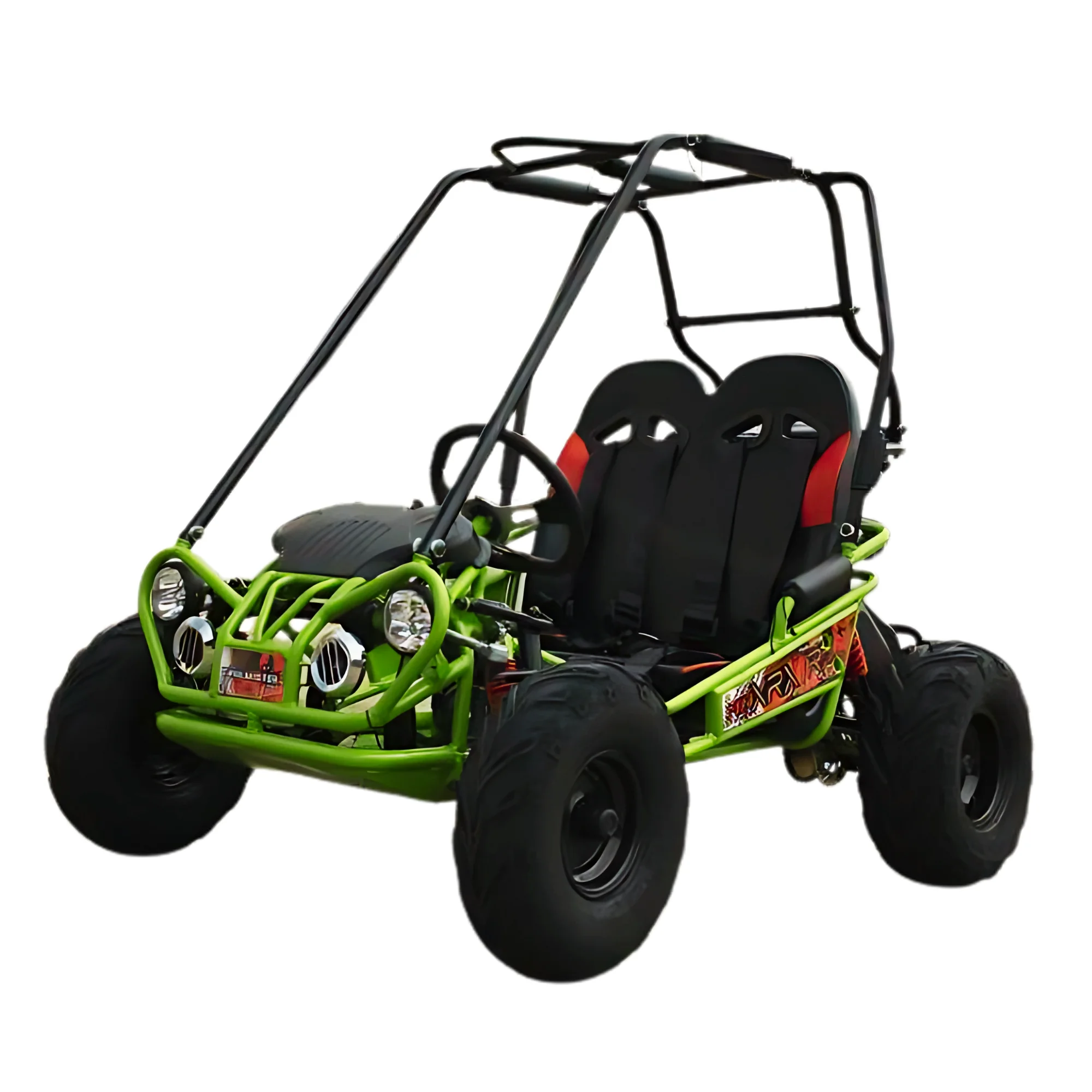 Ultra Mini XRX+ Go Kart Buggy, High Back Seats, Adjustable for Younger Riders, Throttle Limiter and Kill Remote. with Pre-Assembled Version Now! (Plus, Red) - Image 3
