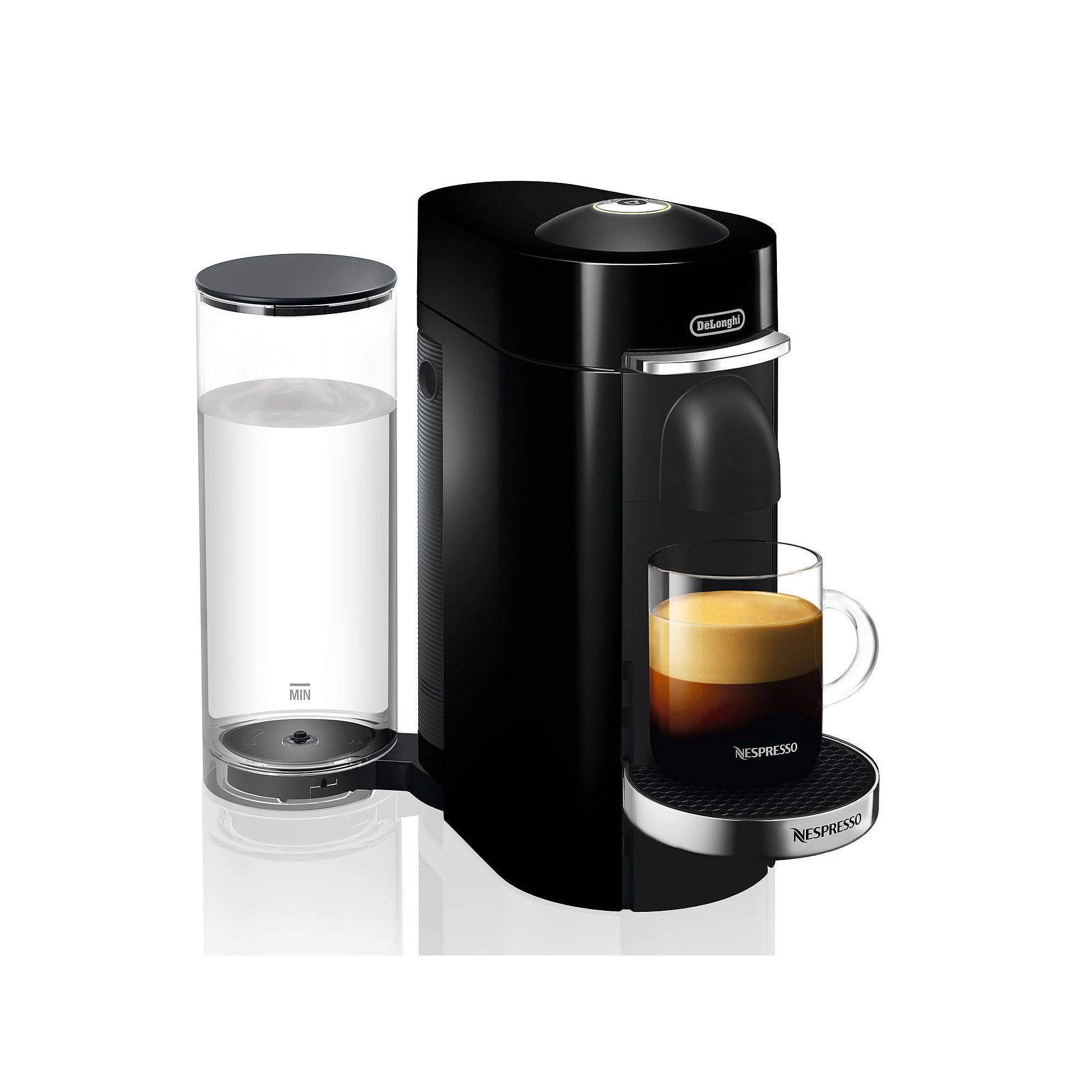Nespresso VertuoPlus Deluxe Coffee and Espresso Machine by De'Longhi Black