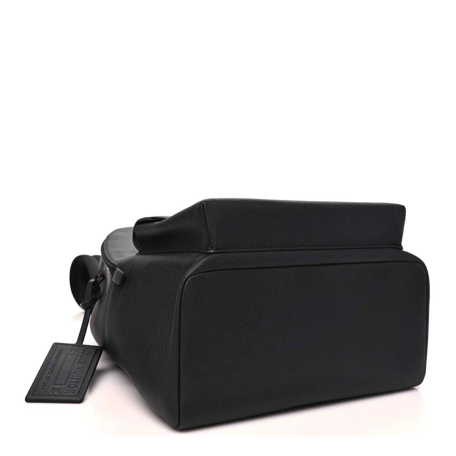 Grained Calfskin Aerogram Takeoff Backpack Black