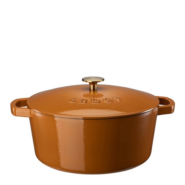 Classic støpejernsgryte 6,7L pumpkin spice