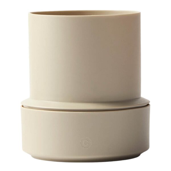 Billund selvvannende urtepotte 14x12 cm cumin