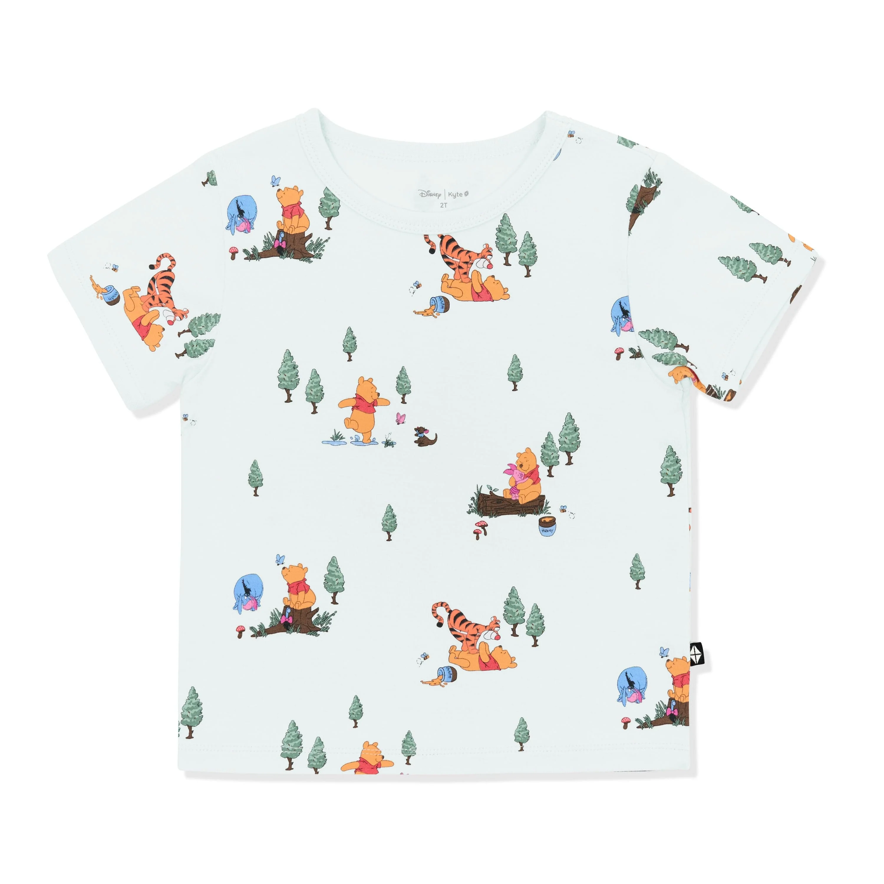 Toddler Basic Tee in Winnie the Pooh Hundred Acre Wood