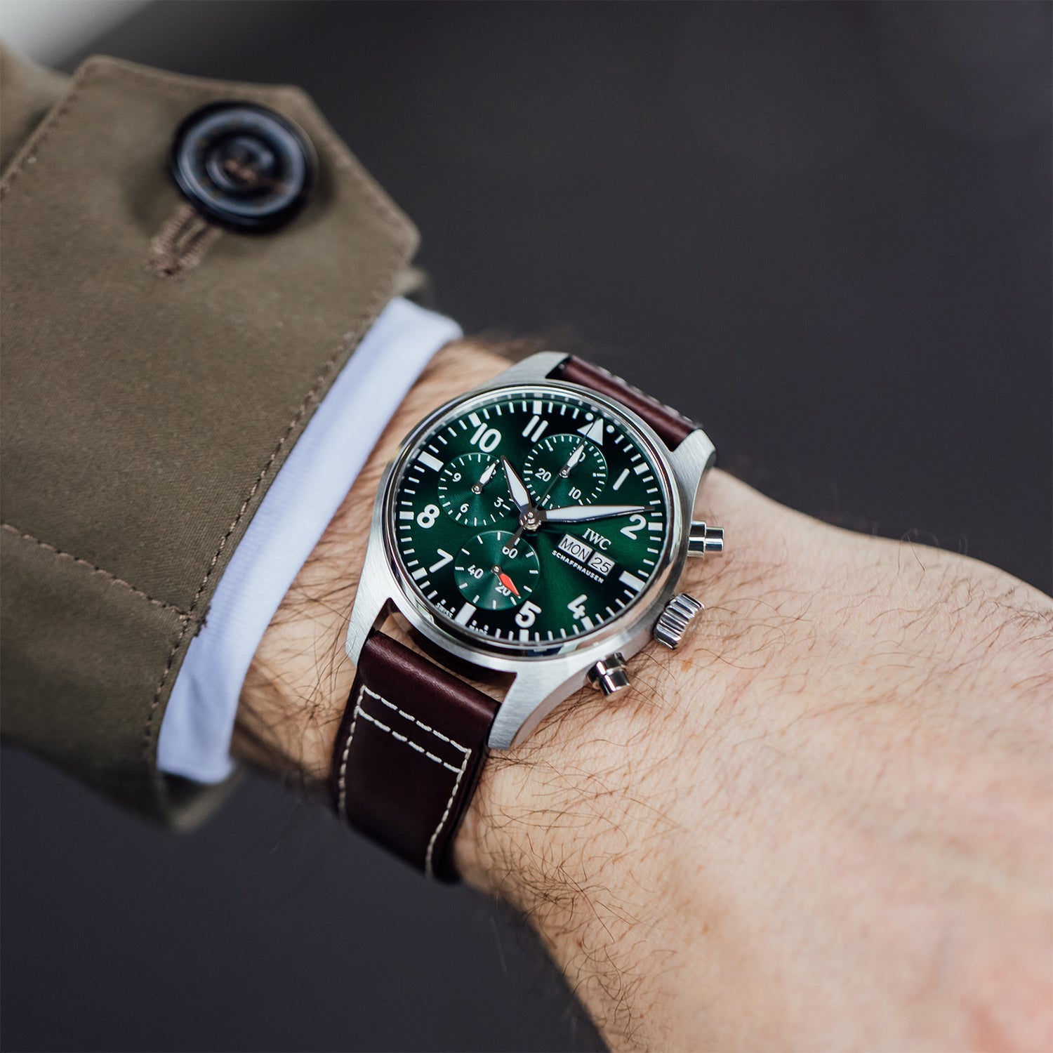 [Super Clone]【Top replica】IWC-Pilot’s Watch Chronograph 41 (IW388103)