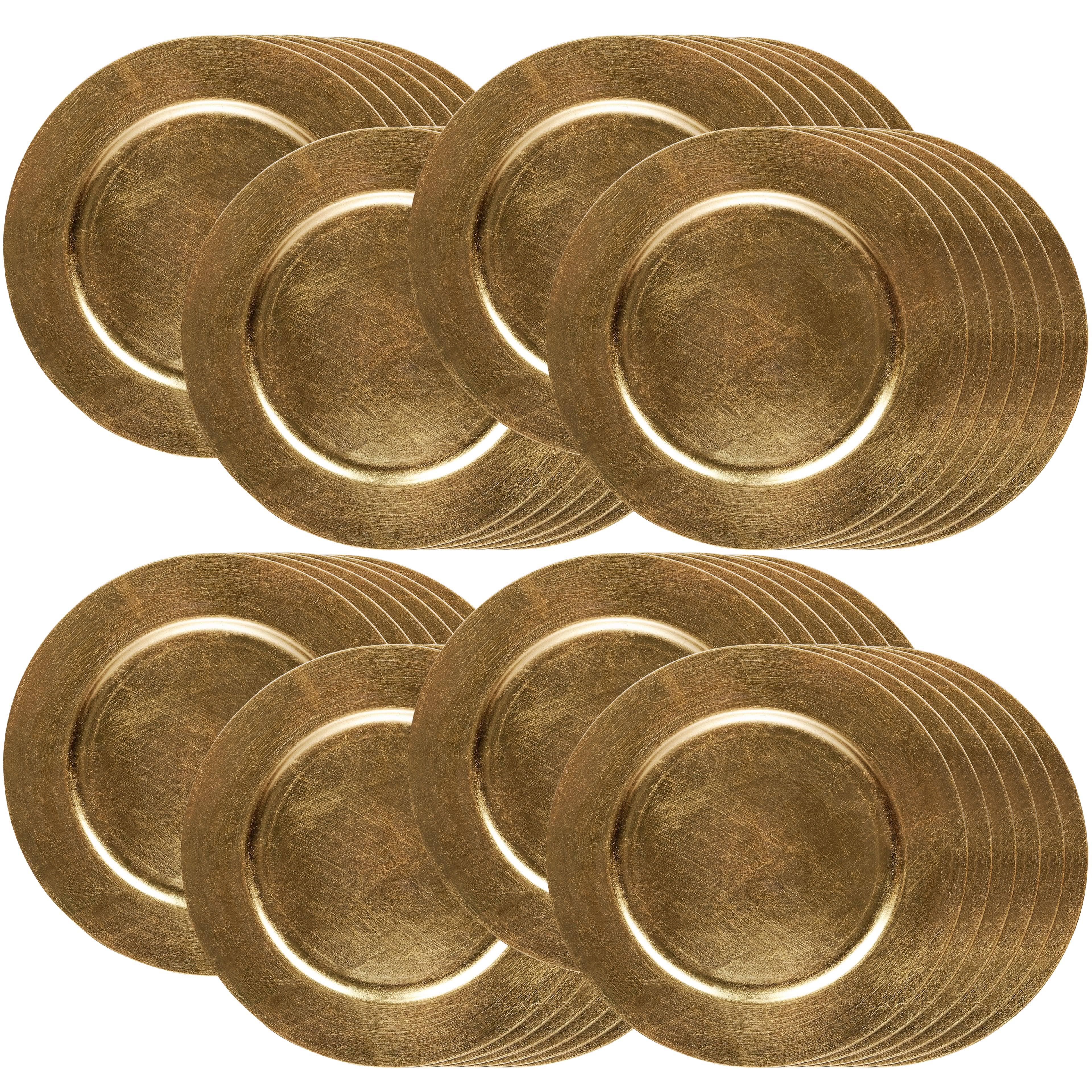 Ashland Gold Chargers - 6 ct