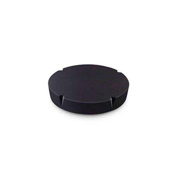 Grand Cru reservedel lokk til oppbevaringsglass 11 cm svart