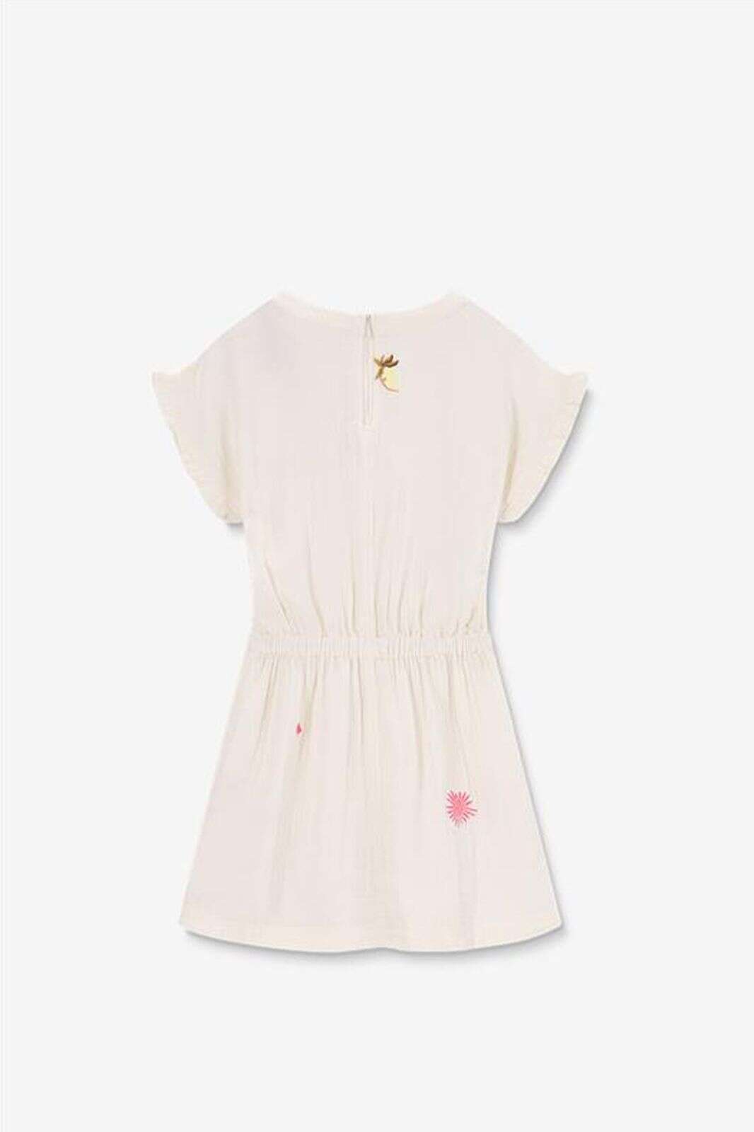 Witte jurk met embroidery