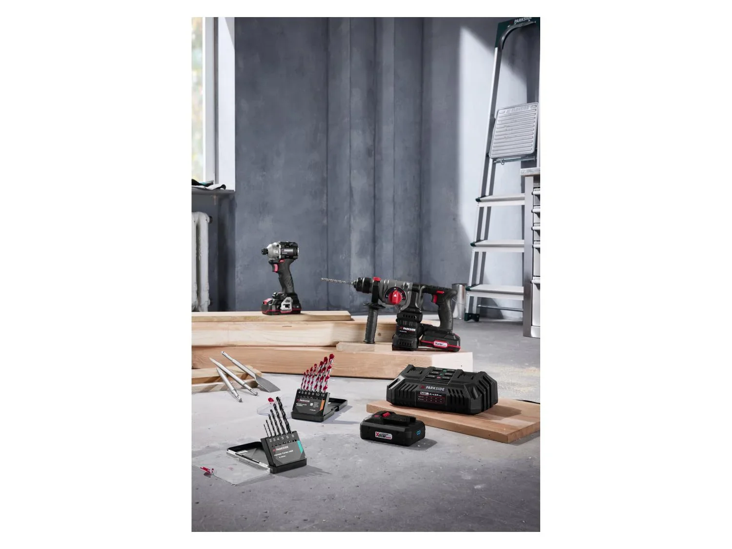 PARKSIDE PERFORMANCE Burins ou Forets SDS Plus