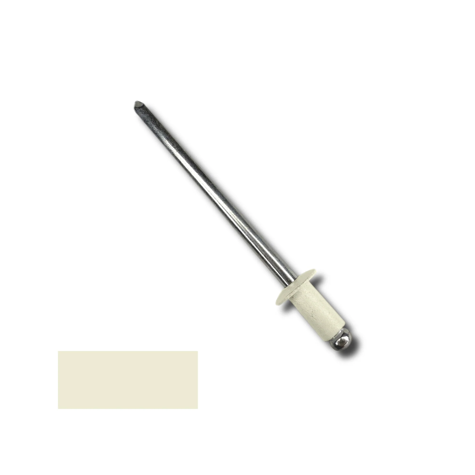 Scroo Rivet Aluminum #42D Blind Pop Rivets, Storm Gray #59, 1/8 in Dia x 1/4 in Body, 100-Pack (Bag)