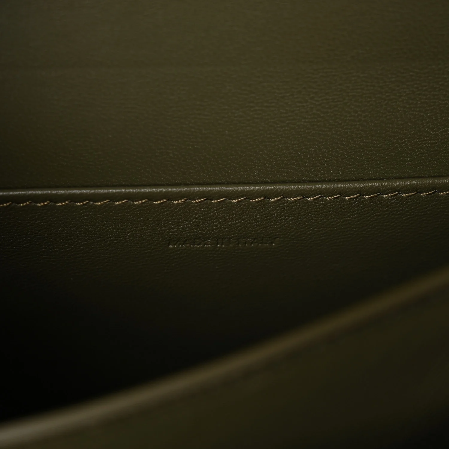 Box Calfskin Teen Classic Box Flap Bag Dark Olive