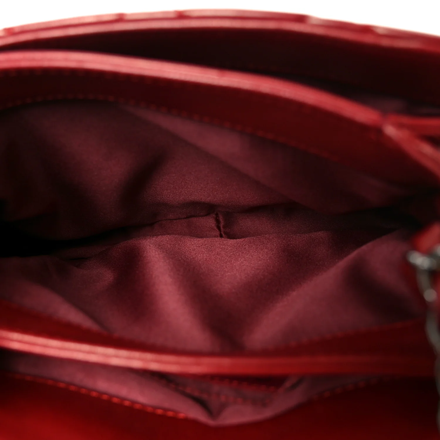Lambskin Quilted Mini Chanel 3 Flap Red