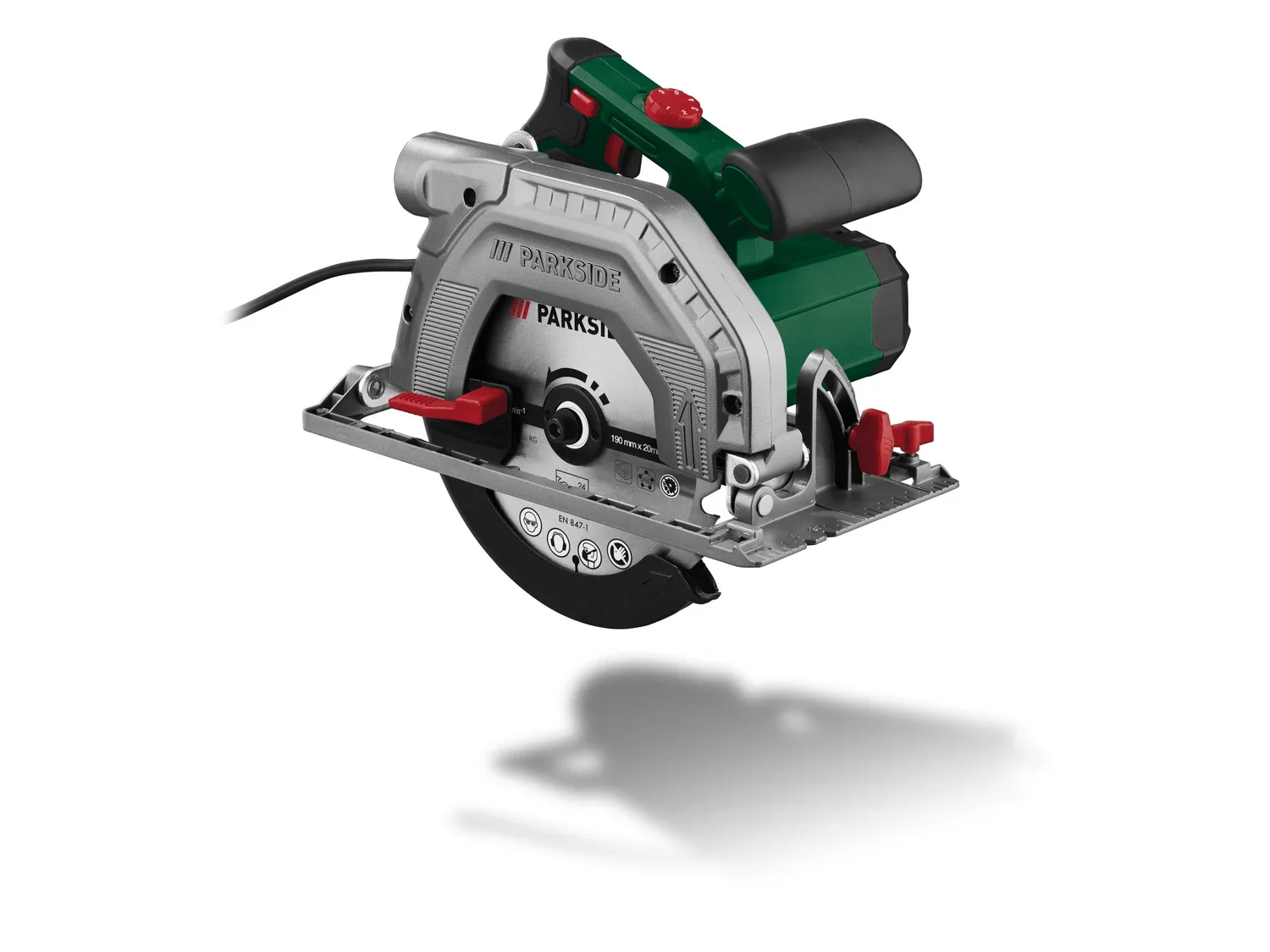 PARKSIDE Scie circulaire PHKS 1350 E4, 1350 W
