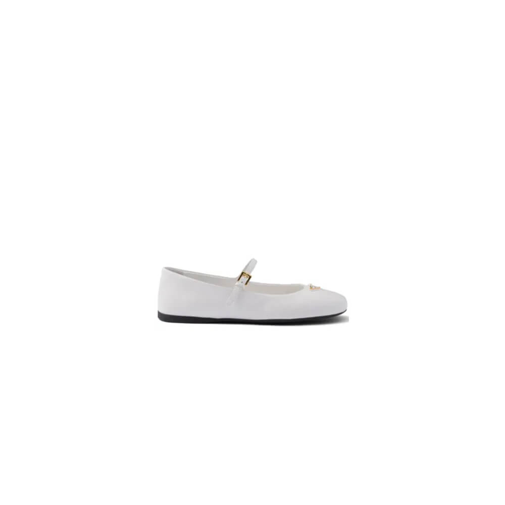 PRADA Nappa leather ballerinas