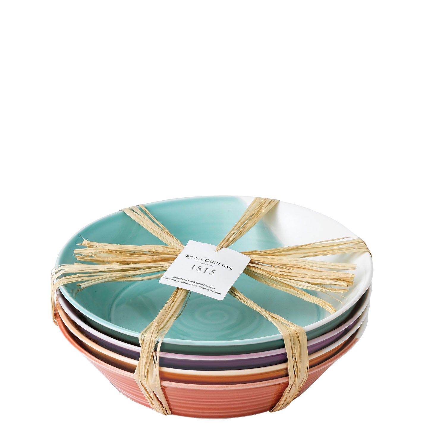1815 Bright Pasta Bowls, Set of 4
