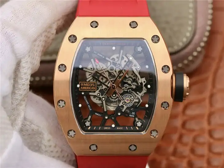 Richard Mille RM035 Americas KV Factory Rubber Strap