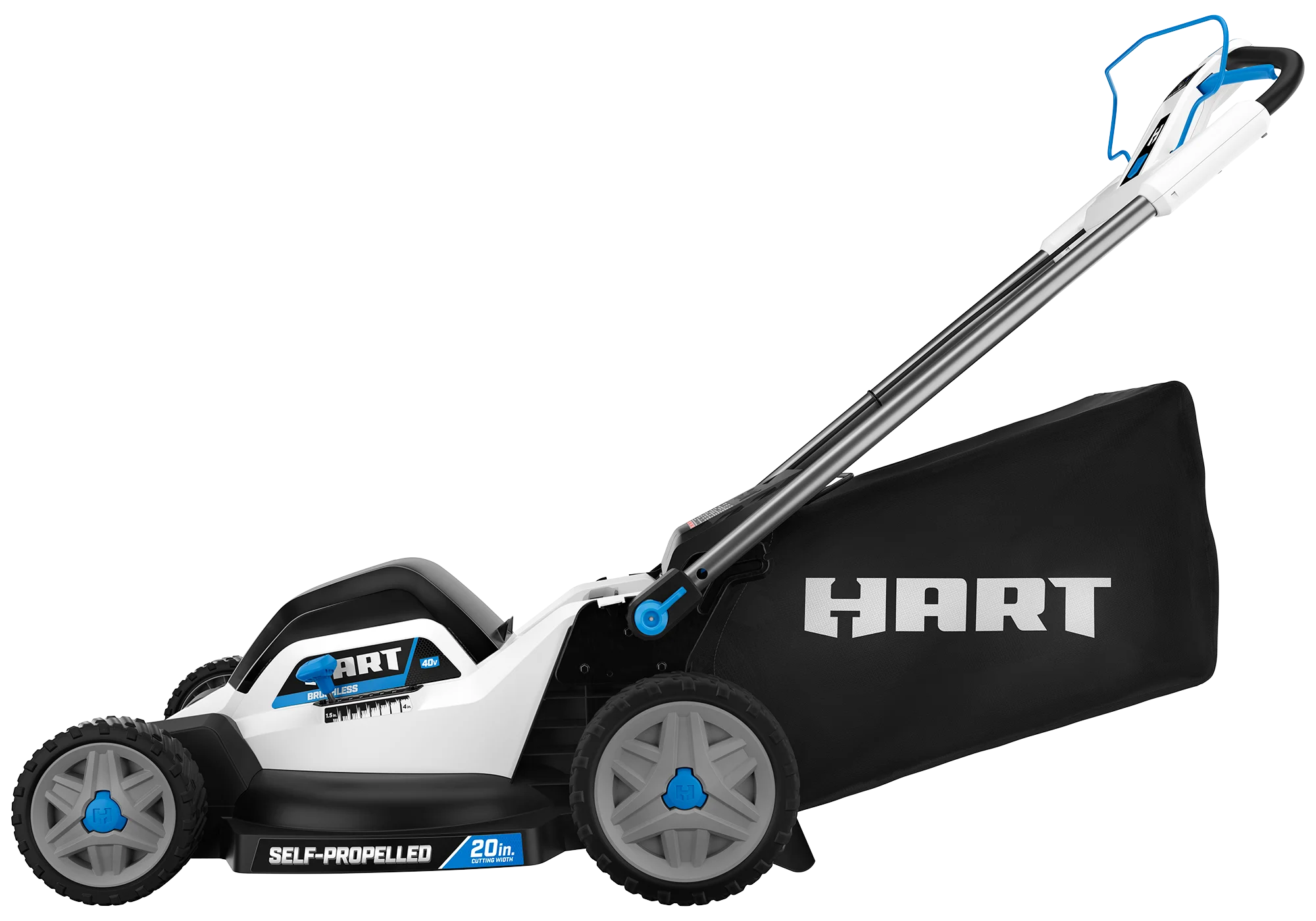 40V 20" Self-Propelled Dual Blade Mower - Image 10