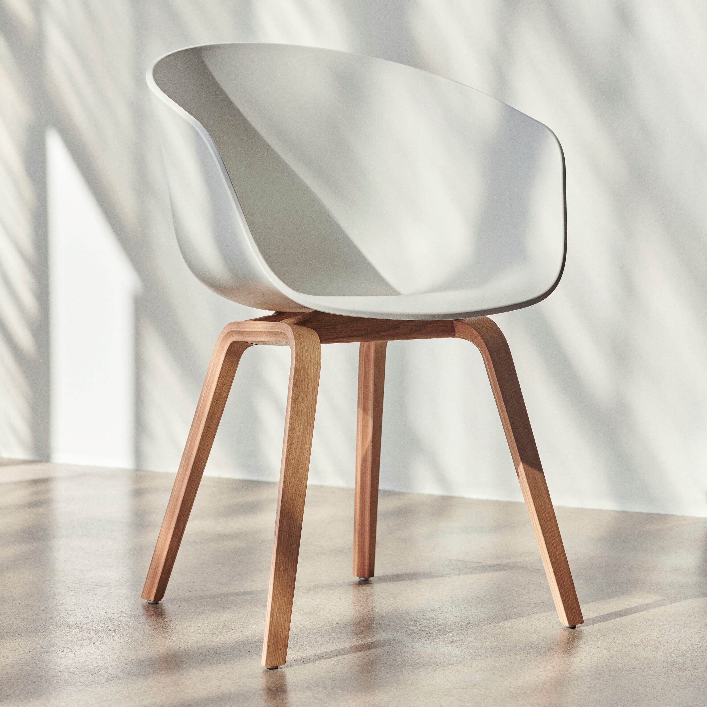 HAY About a Chair AAC22 Stoel - Oak - White