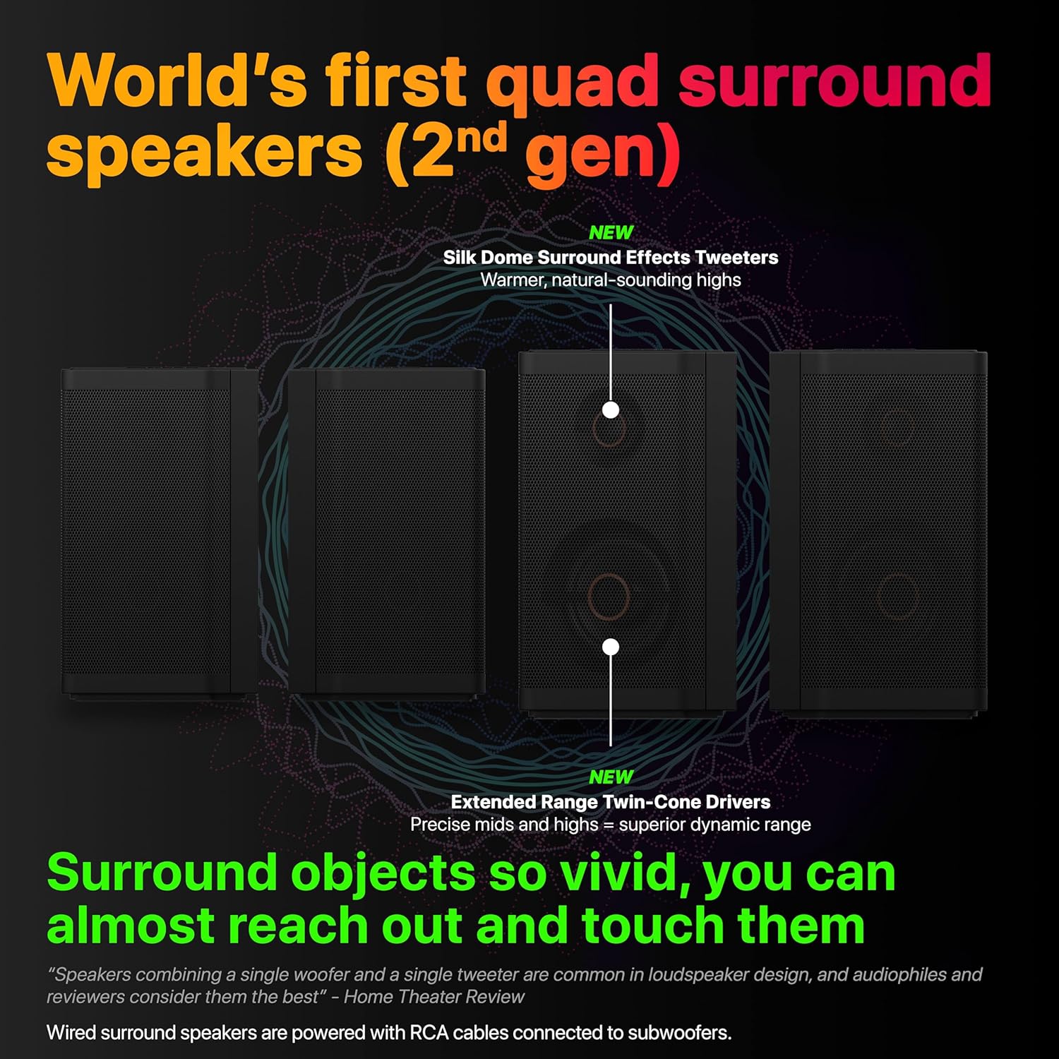Nakamichi Shockwafe Ultra 9.2.4 Channel Soundbar System with Dolby Atmos/DTS:X  Dual 10