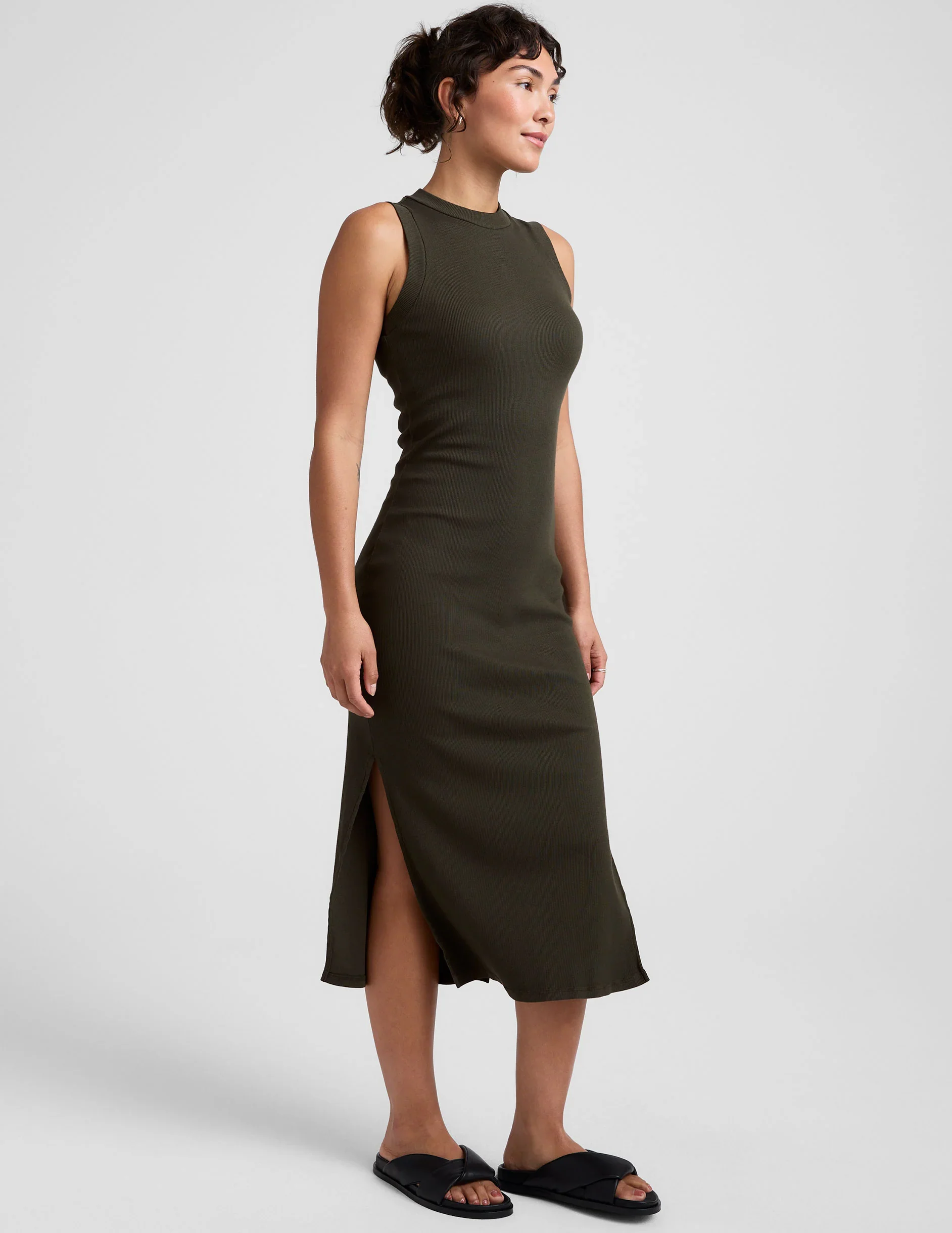 Rib Tank Dress