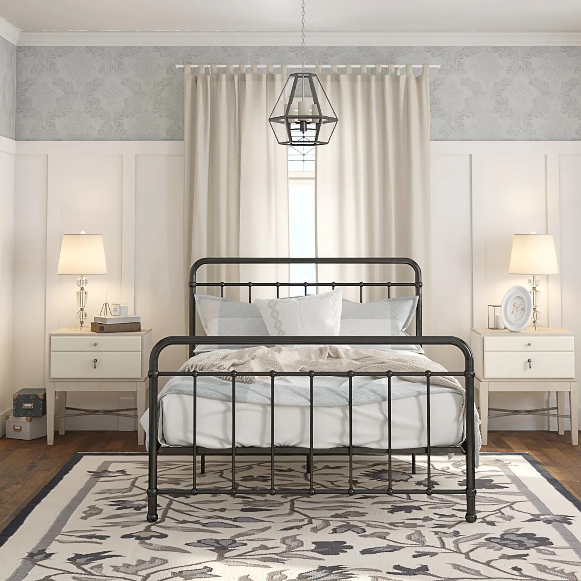 Better Homes & Gardens Kelsey Full Metal Bed, Black