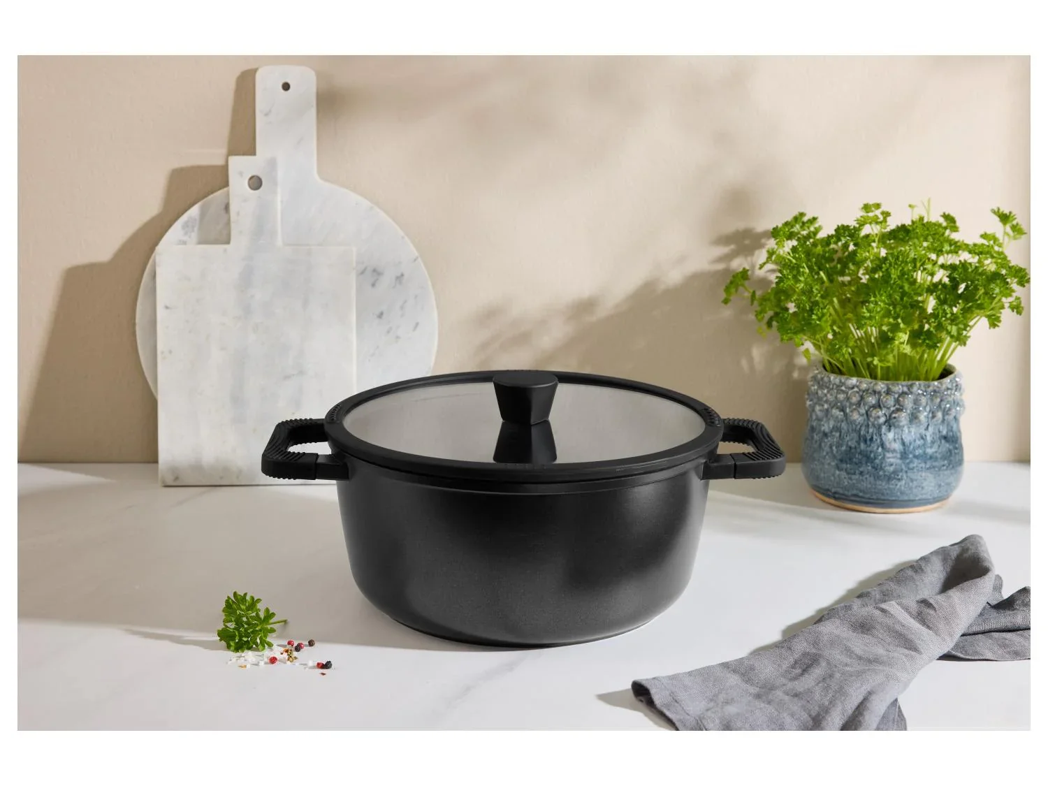 SILVERCREST Faitout en fonte d'aluminium,  28 cm