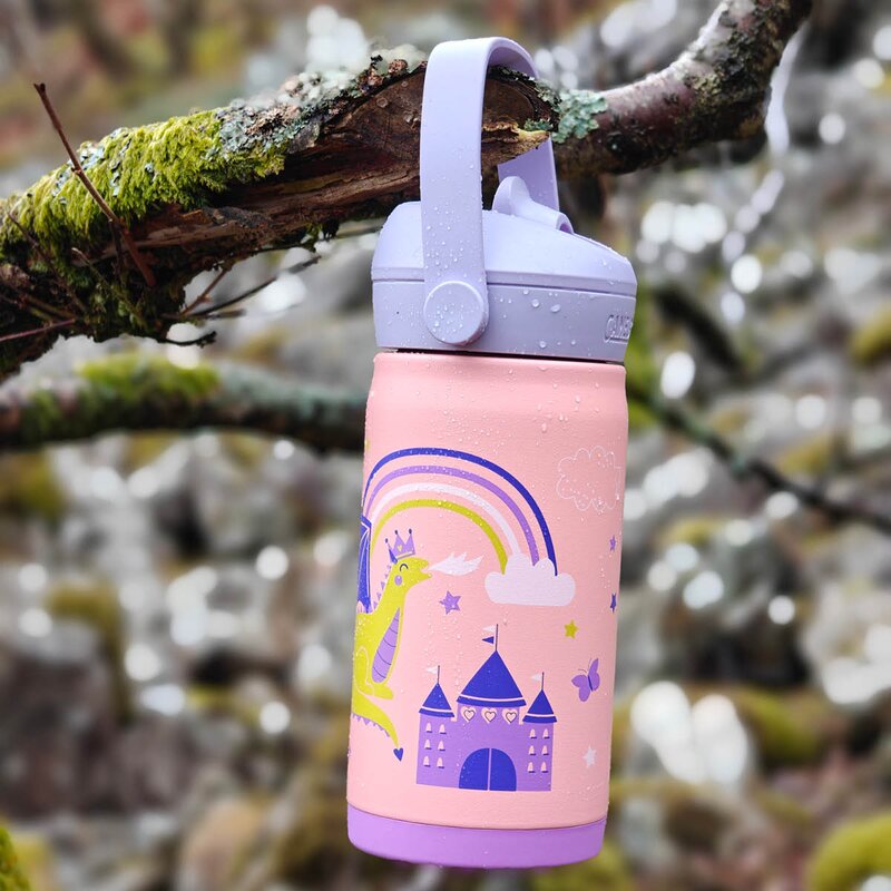 Thrive Flip Straw Kids VSS drikkeflaske 0,35L magic unicorns