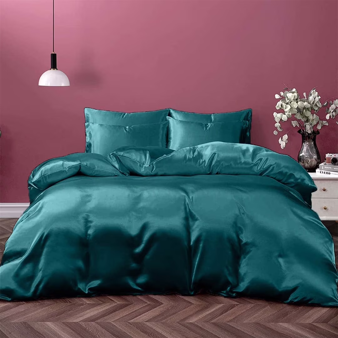 100% Silk Comforter 300 GSM Quilt Suitable for All Season Silky Super Soft Twin/Twin XL Lilac(Lilac) - Image 10