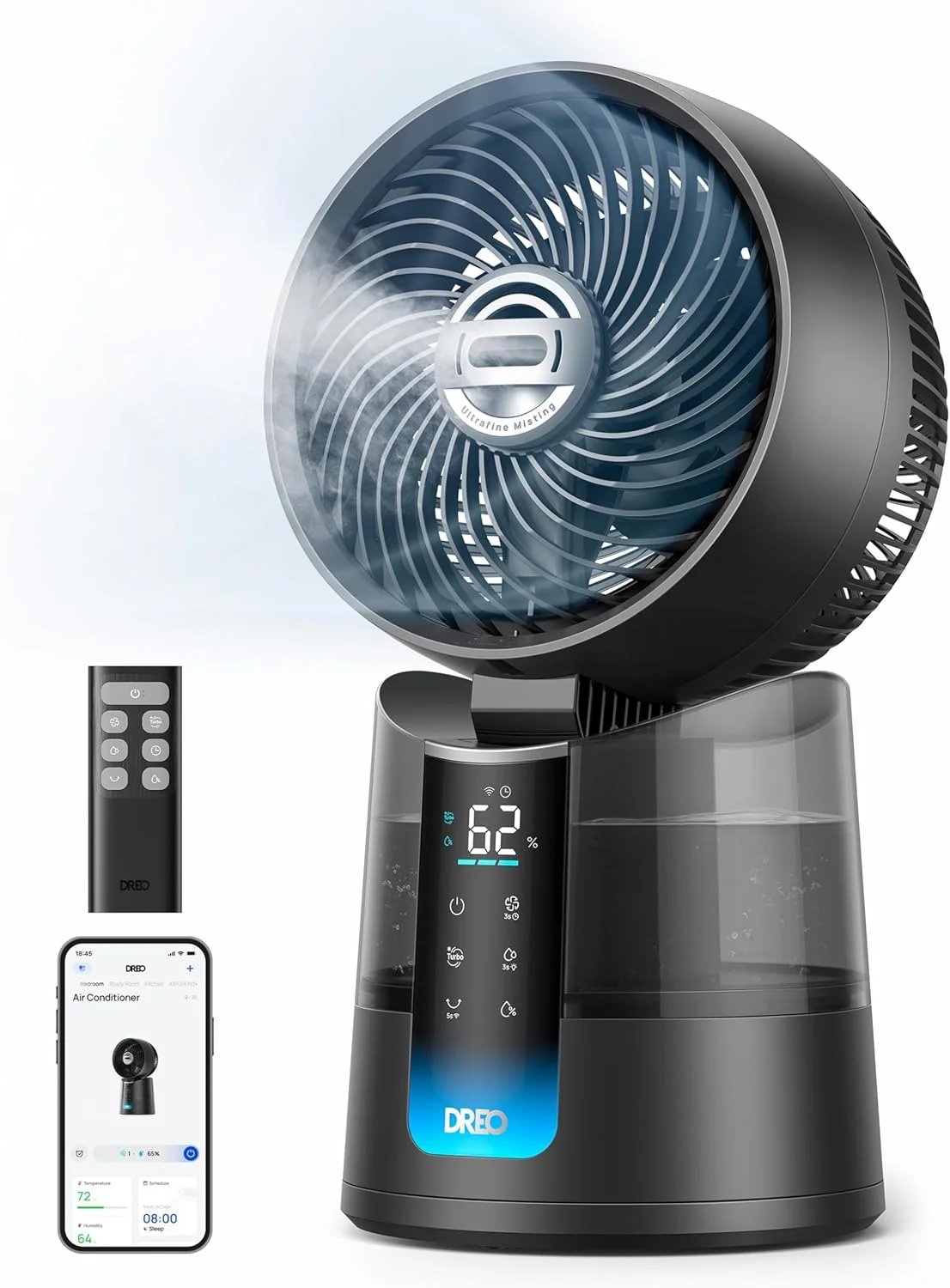 TurboCool Misting Fan 516S
