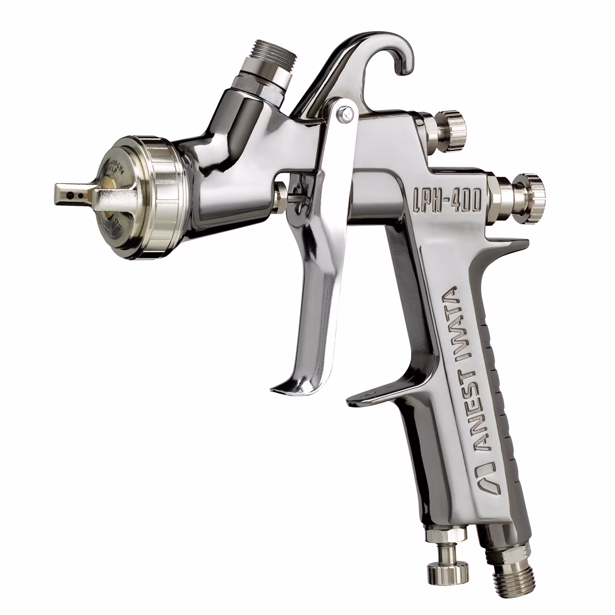 ANEST IWATA 5640 LPH400-134LV Center Post Gravity Feed HVLP Spray Gun
