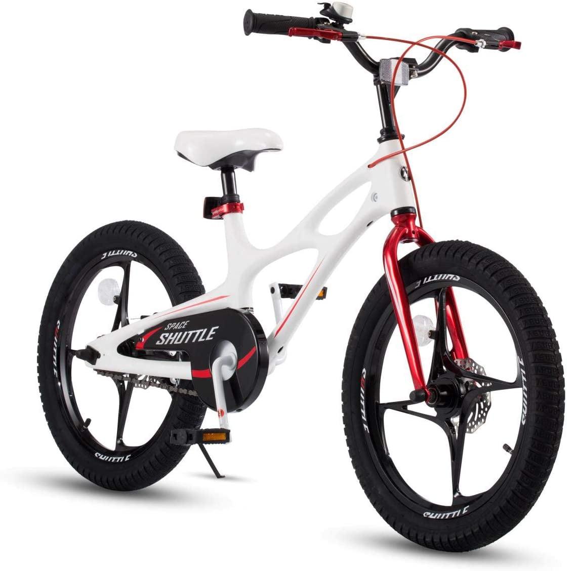Royalbaby 18 in Magnesium Space Shuttle Kid - S Bike. White