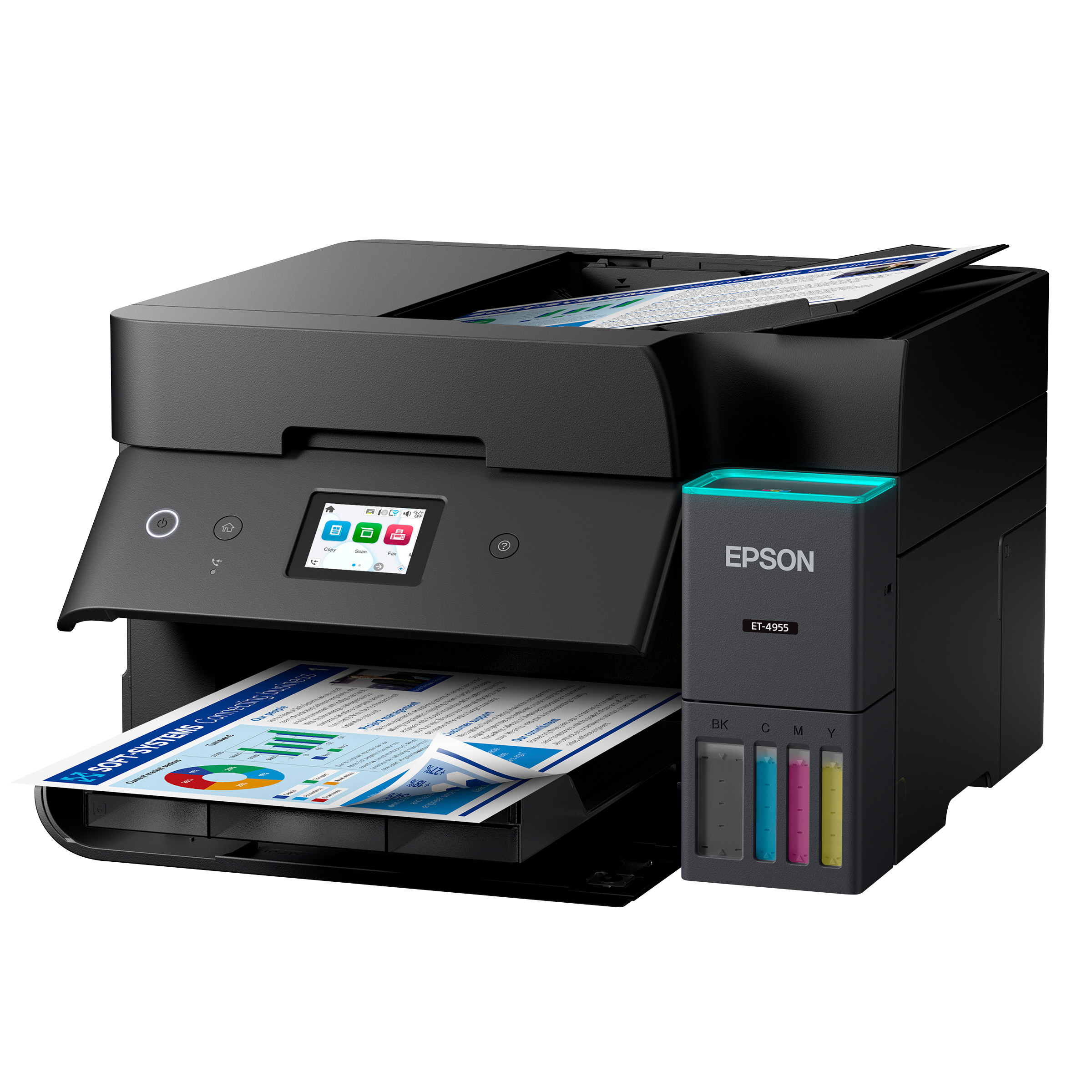 EcoTank ET-4955 Wireless All-in-One Color Supertank Printer - Image 4