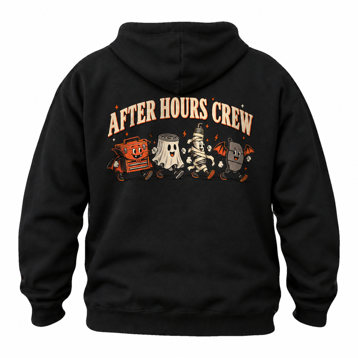 After Hours Crew Garage Characters Hoodie