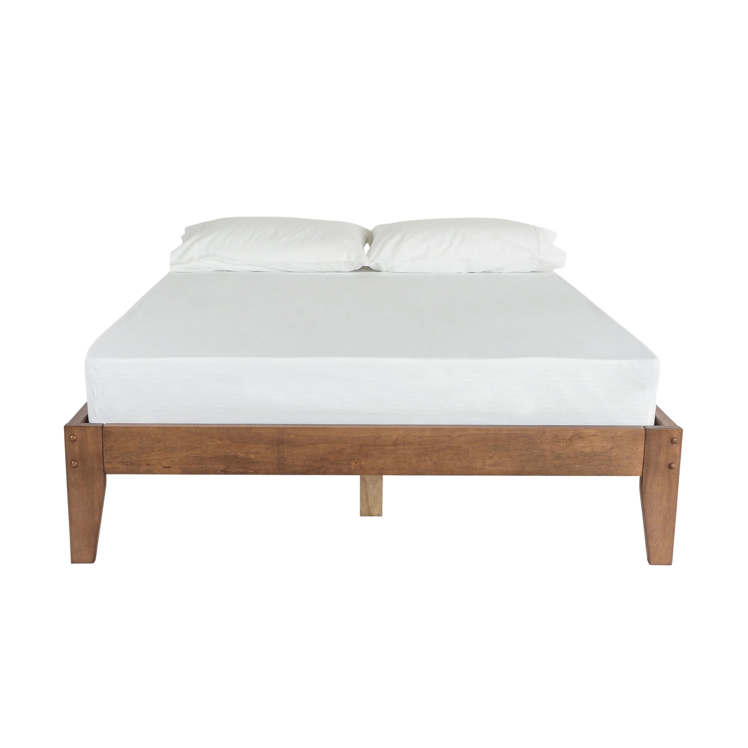 Kyan Double Bed Base Chestnut - Early Settler Furniture