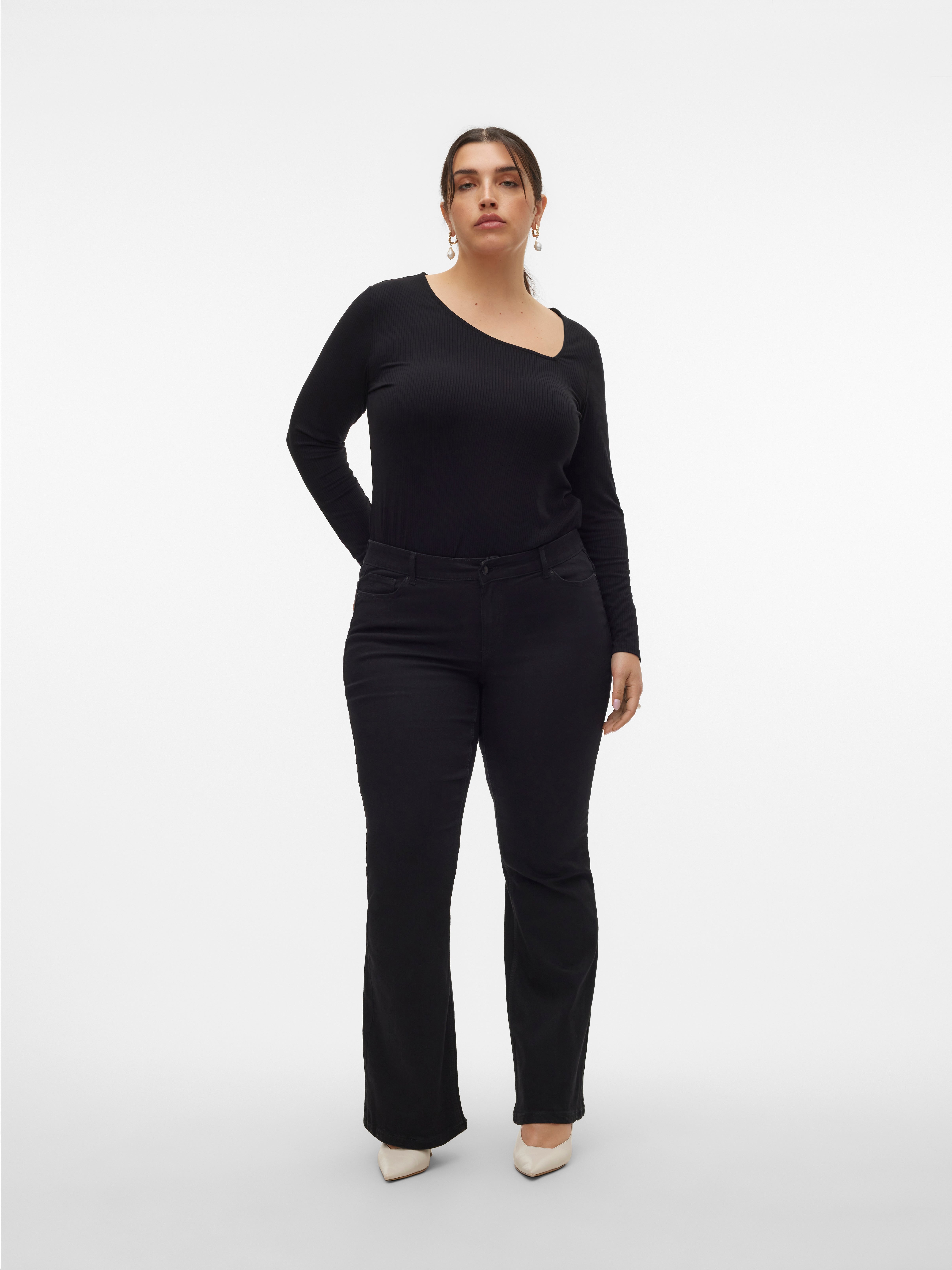 VERO MODA® VMSCARLET Mid rise Flared Fit Jeans