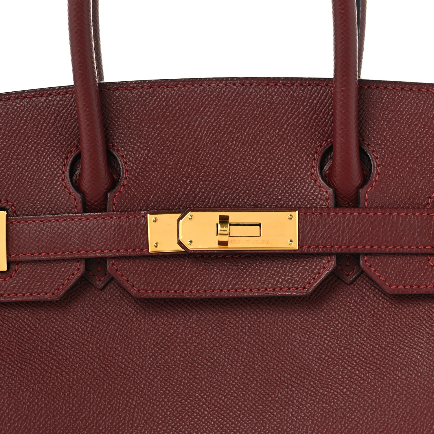 Epsom Birkin 30 Rouge H