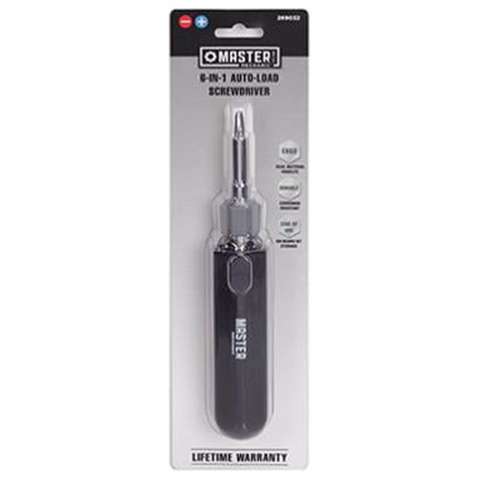 Master Mechanic GSTV20200317 6-In-1 Auto-Load Screwdriver - Quantity 4