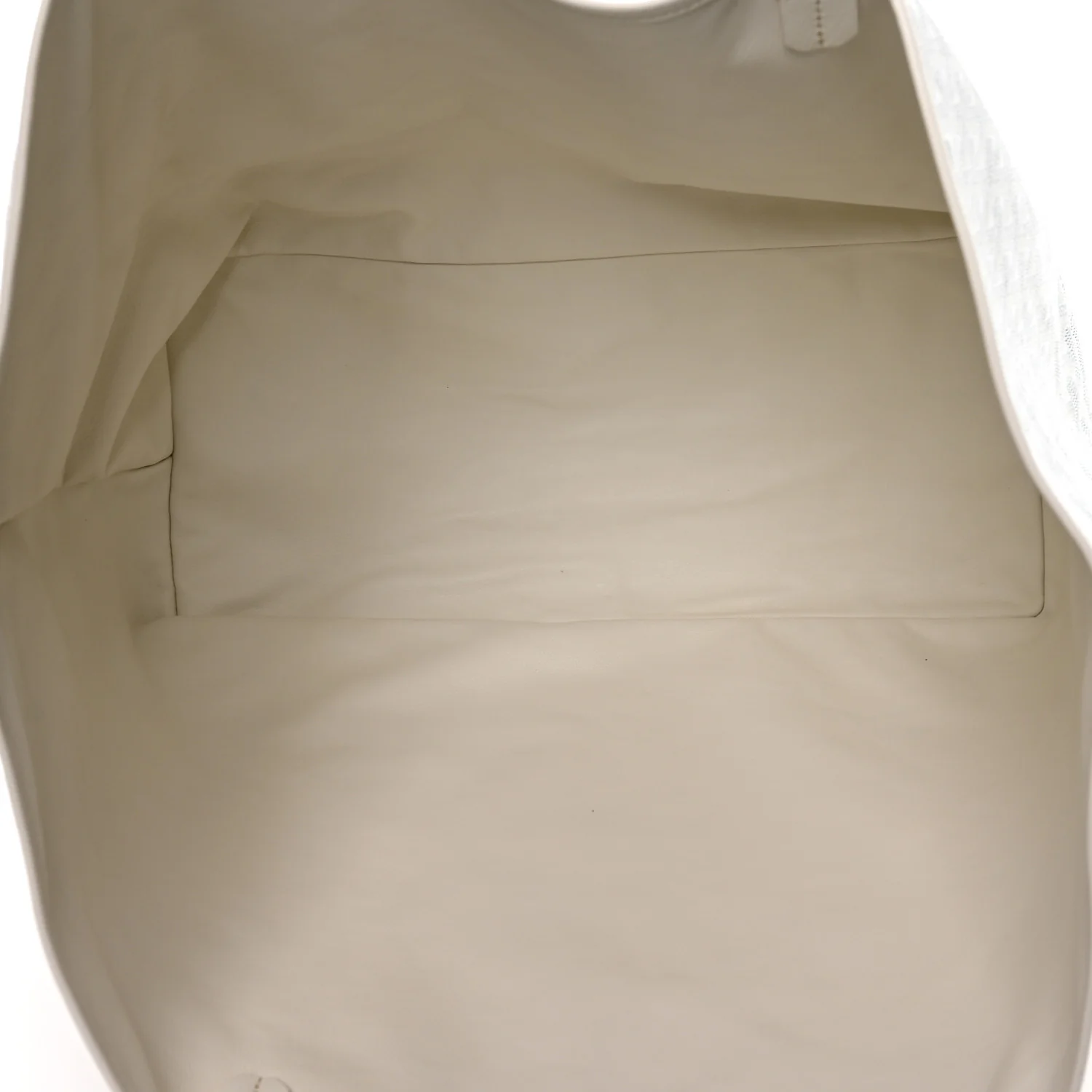 X PEANUTS Goyardine Reversible Anjou GM White