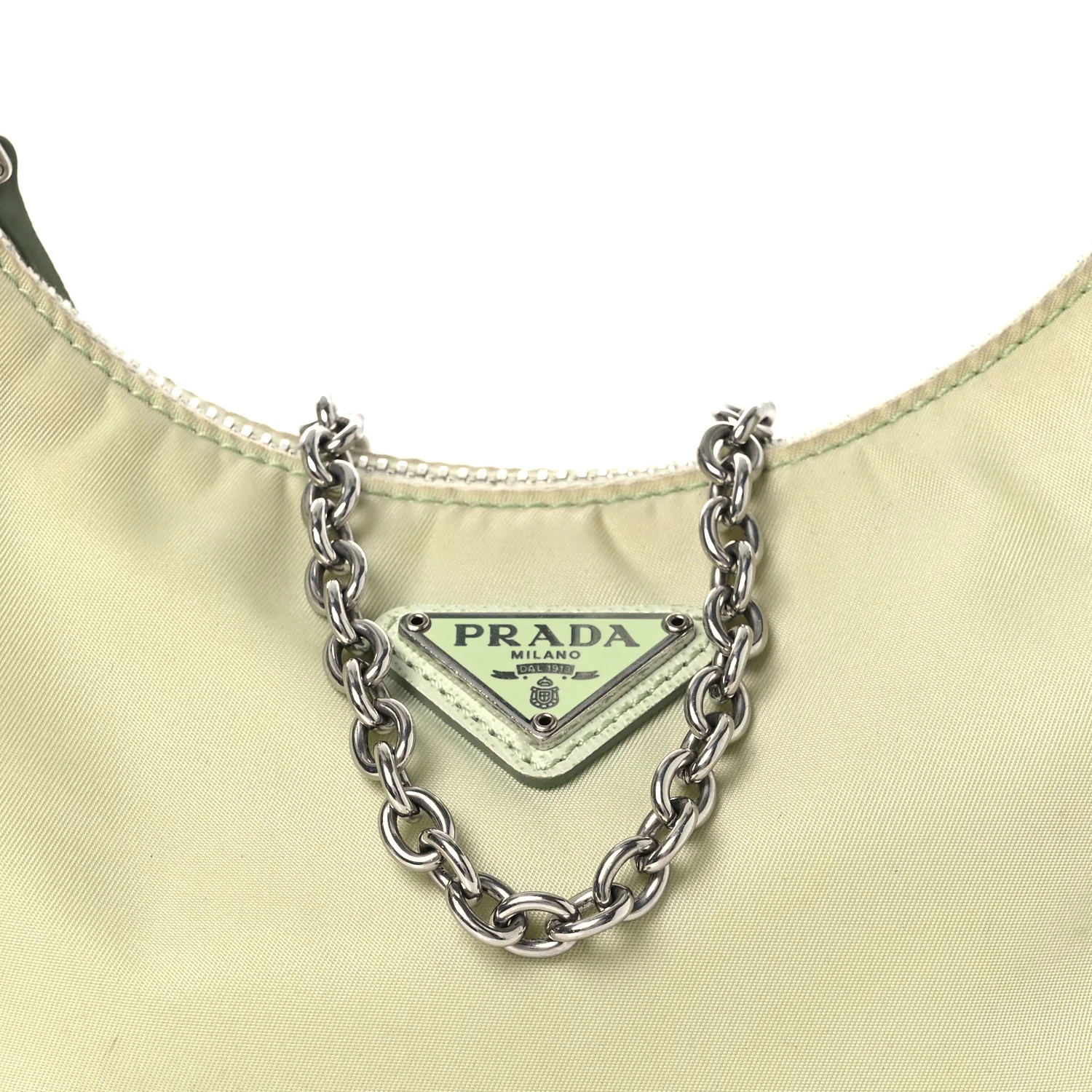 Re-Nylon Saffiano Re-Edition 2005 Shoulder Bag Acqua