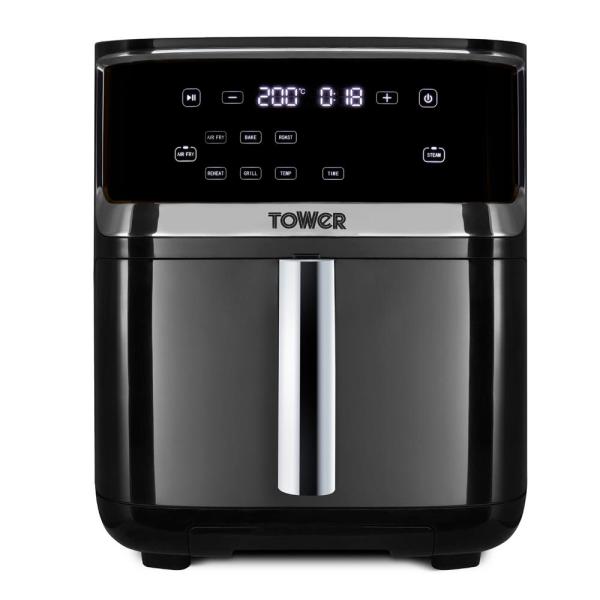 Airfryer T17101 m/damp 7L svart