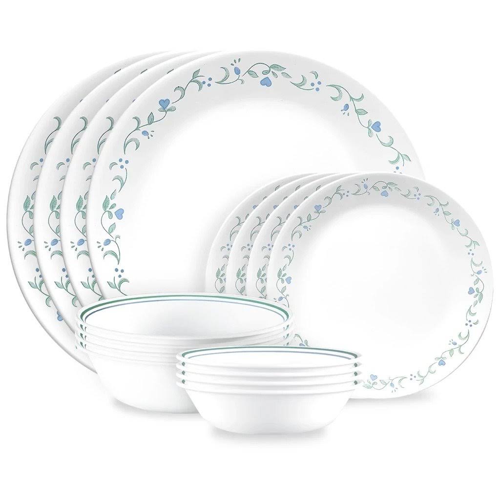 Corelle 16-Piece Mugless Dinnerware Set | Country Cottage