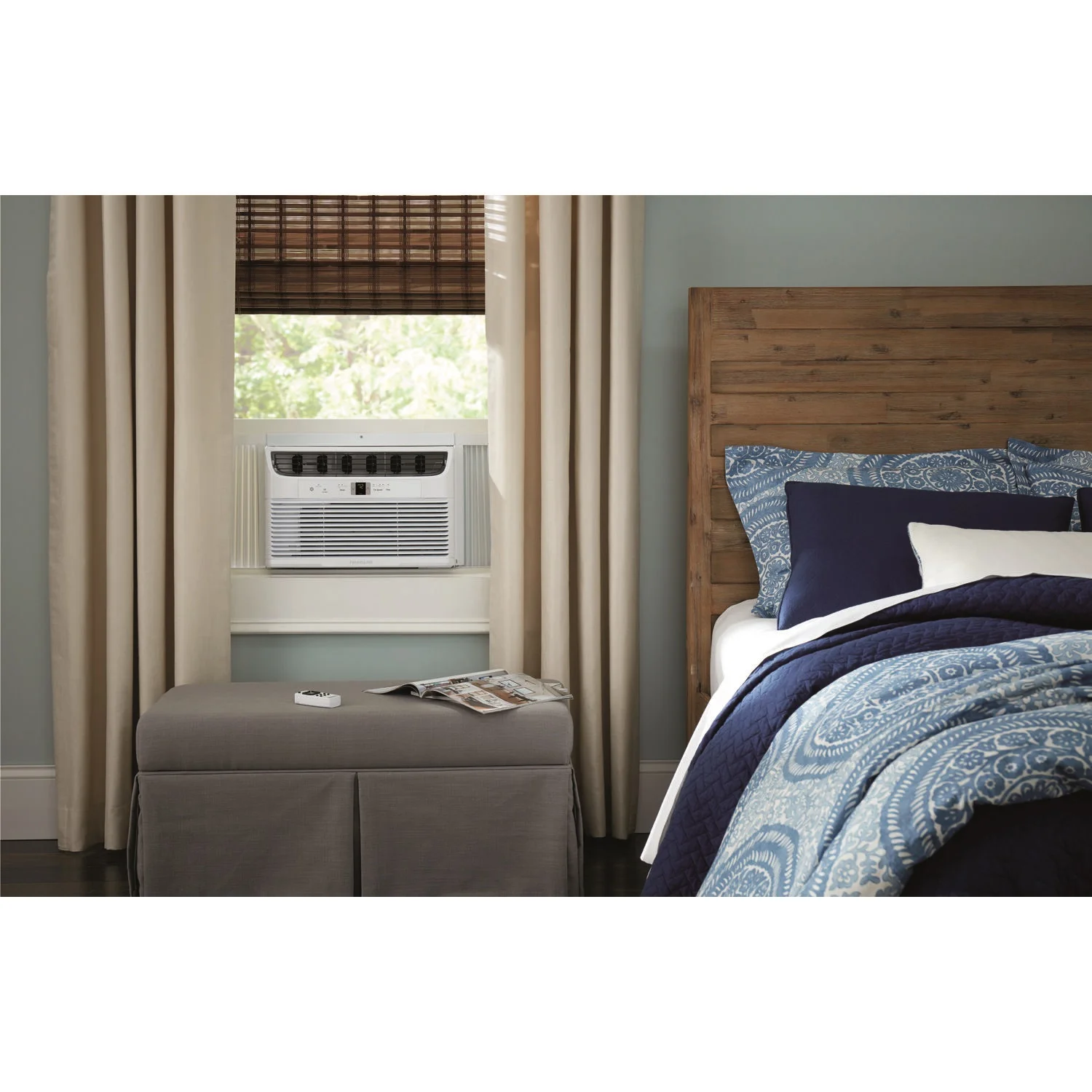 Frigidaire 8, 000 BTU 350 Sq Ft Window Air Conditioner with Remote in White, FHWC083TB1
