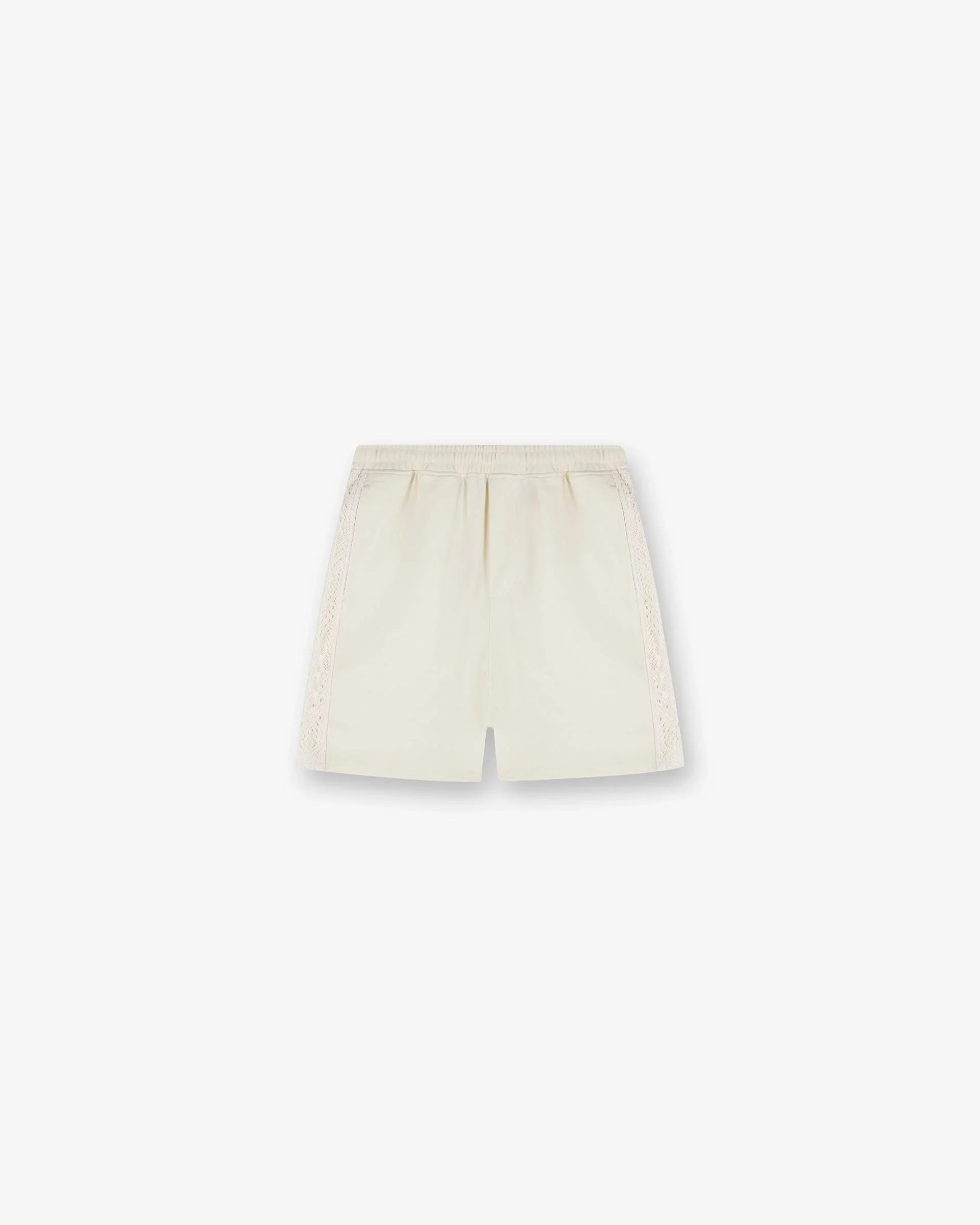 Knitted Panel Short - Antique White