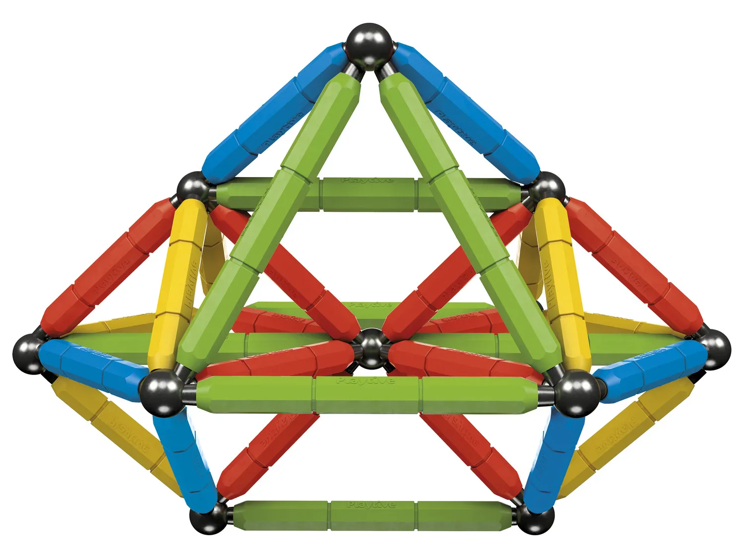 Playtive Jeu de construction magntique