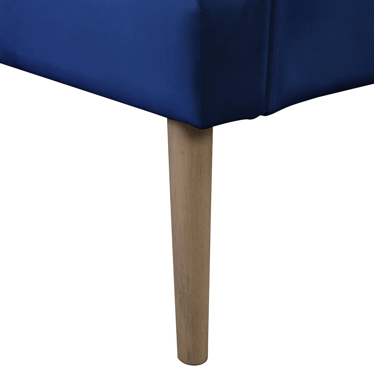 Better Homes & Gardens Barrel Accent Chair,Deep Cobalt Blue, Velvet Upholstery, Adult