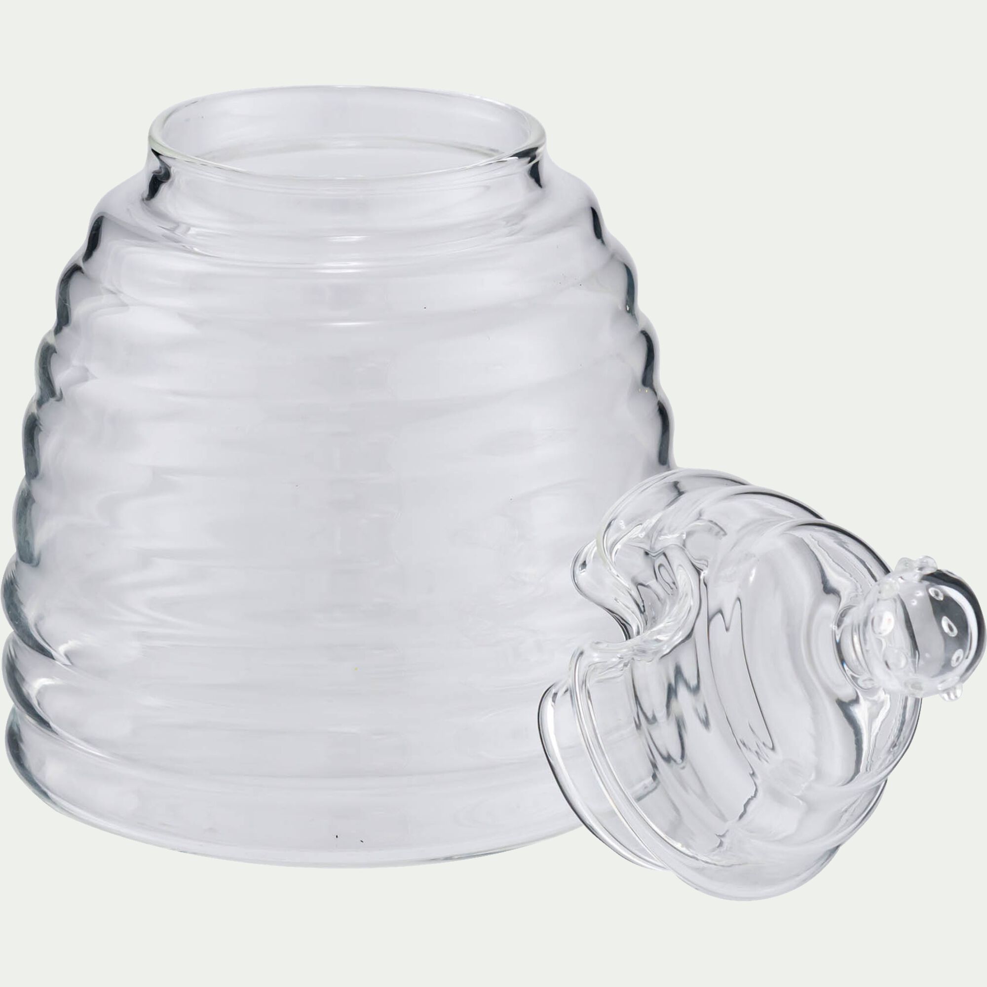 MIELIS - Pot à miel en verre 50cl - transparent