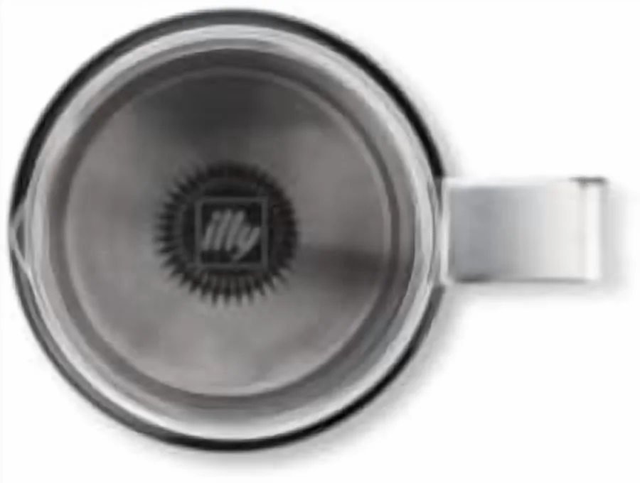 Illy Electric Milk Frother - Black & Stainless Steel
