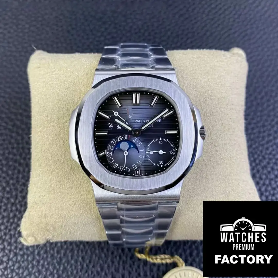 Patek Philippe Nautilus 5712 / 1A-001 ZF Factory V2 Blue Dial