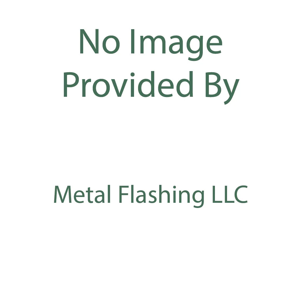 Galvanized Nosing Drip Edge Flashing, 28 Gauge, 2 in. x 4 in. (Mill Finish)