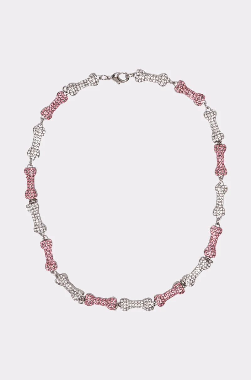 GIVE A DOG A BONE NECKLACE - Akira Store